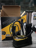 High-Pressure Foot Pump with Gauge